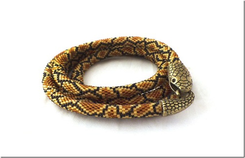 A rope may look like  snake