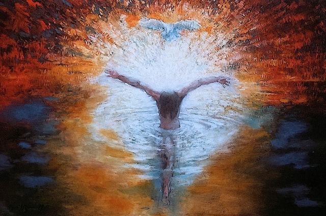 The baptism of the Christ