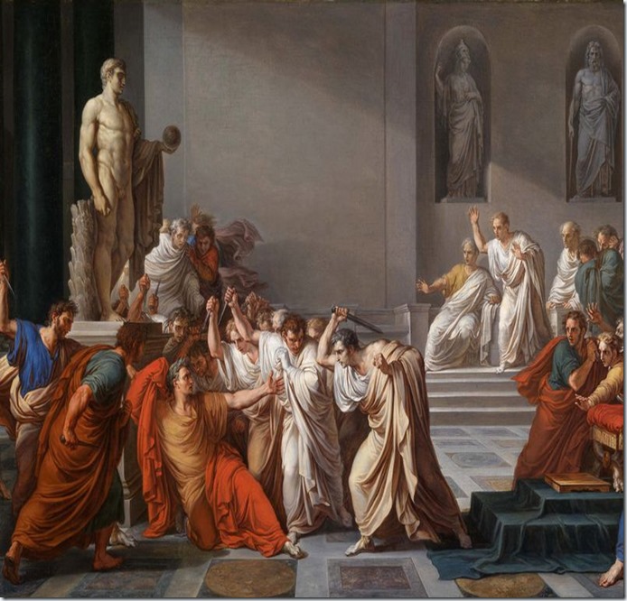 Julius Caesar's Victim of a Conspiracy